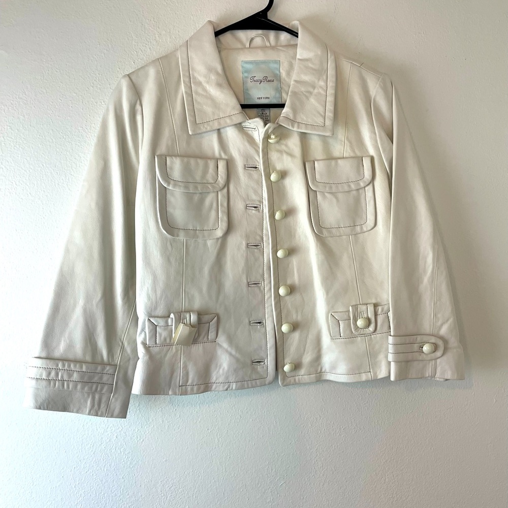 Tracy Reese New York Girls Leather Jacket